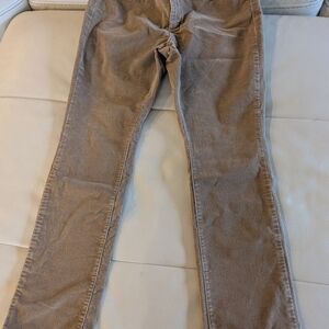 NYDJ Women's Ankle Corduroy Jeans in Taupe